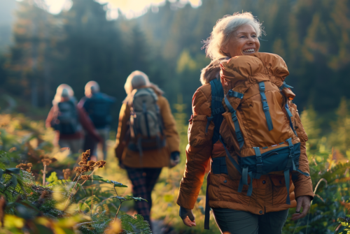 Randonnée pour célibataires seniors : rencontres et aventures en plein air