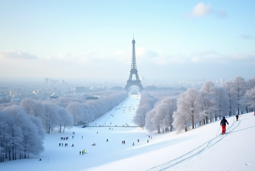 La station de ski la plus proche de Paris : évasion hivernale à portée de main