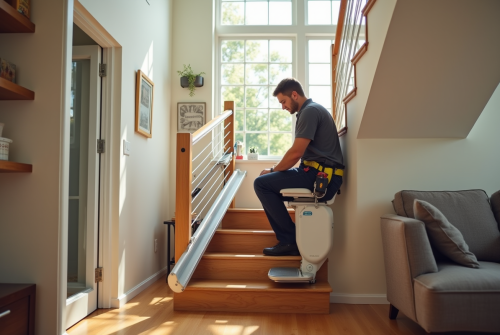 Installation monte-escalier : Délai et temps estimé pour l’installation