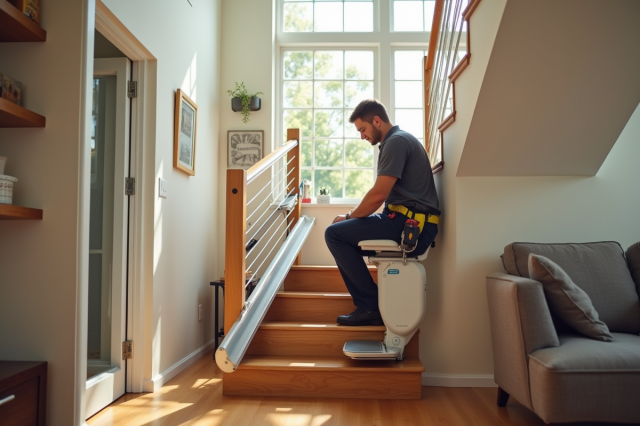 Installation monte-escalier : Délai et temps estimé pour l’installation