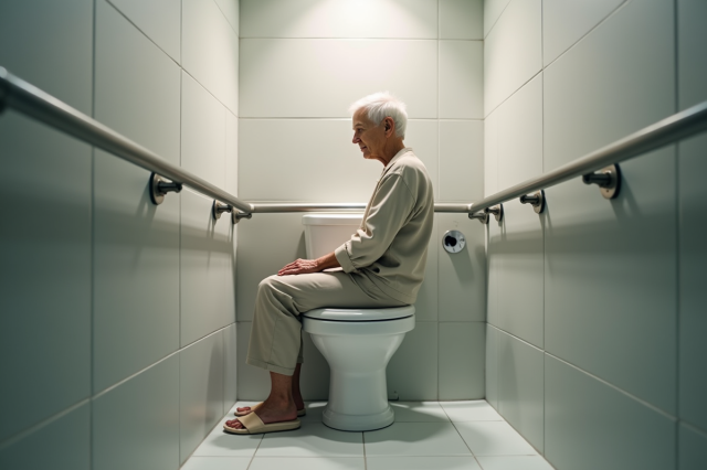 Toilettes pour personnes âgées : surélever la hauteur du siège facilement !